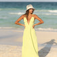 SEAFOAM DRESS ALMA MIA