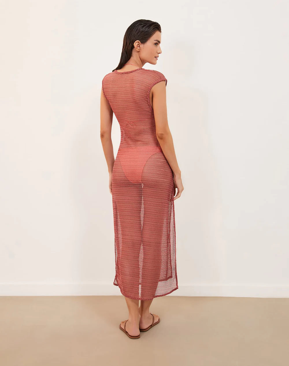 Solid Kimmy Long Cover Up VIX