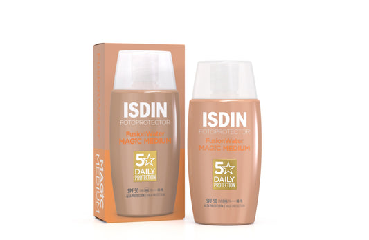 Fotoprotector Fusion Water MAGIC Medium SPF 50 ISDIN